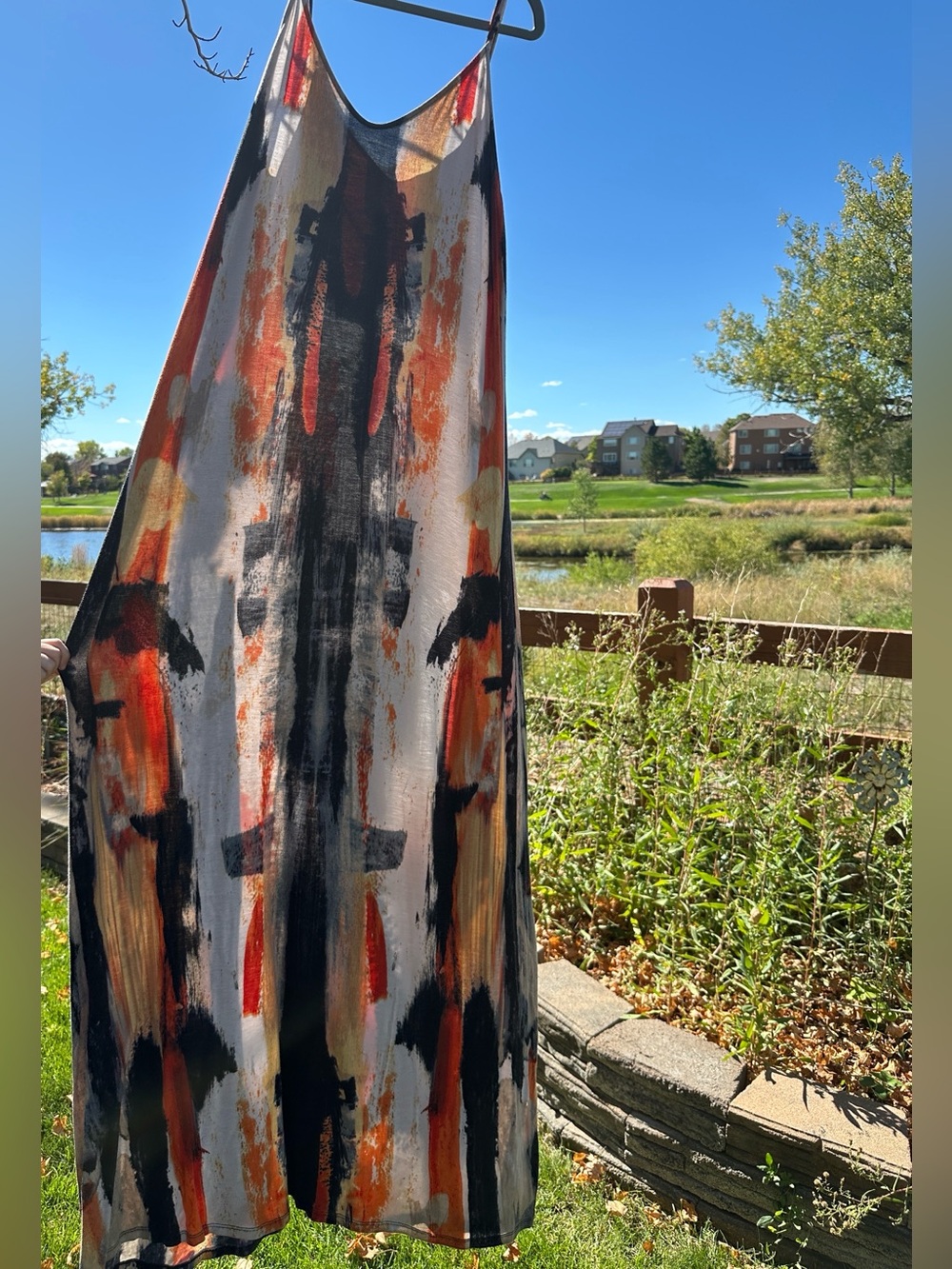 Art Deco Maxi Dress